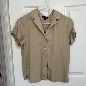 Banana republic tencel relaxed shirt xs